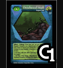 Deadwood Staff - Foil